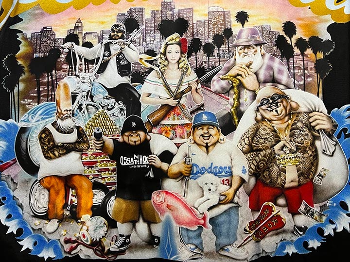 OSSANTHEHOOD coach jacket (ʡ) / black