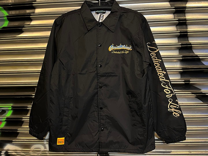 OSSANTHEHOOD coach jacket (ʡ) / black