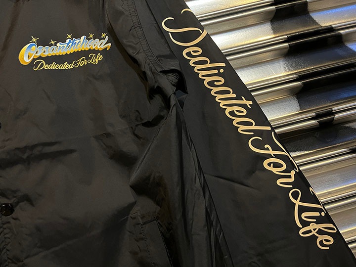 OSSANTHEHOOD coach jacket (ʡ) / black