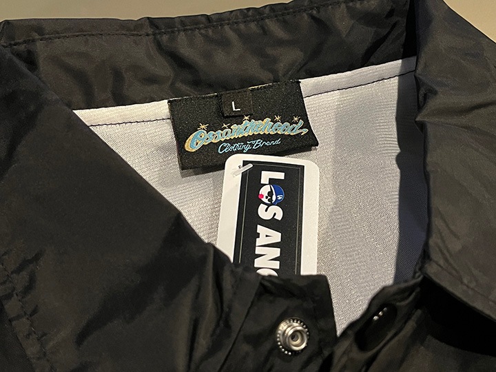 OSSANTHEHOOD coach jacket (ʡ) / black