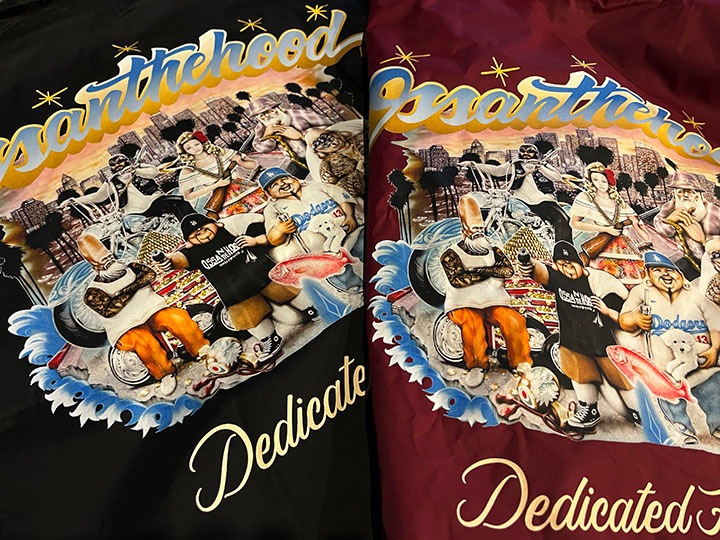 OSSANTHEHOOD coach jacket (ʡ) / black