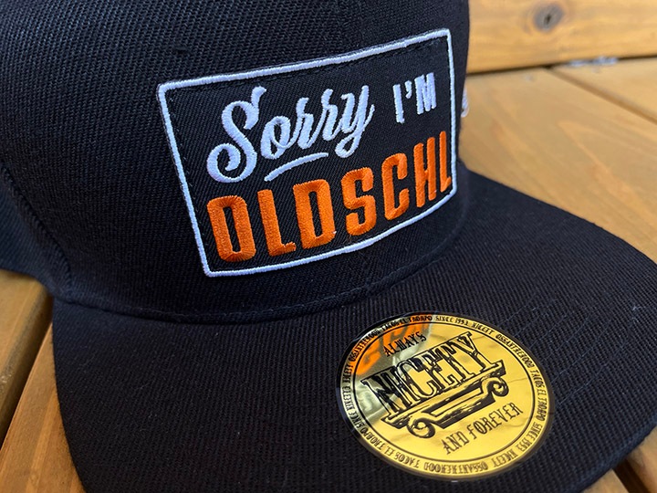 OSSANTHEHOOD snapback cap (oldschl) / black