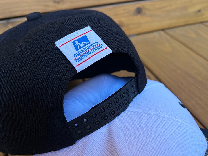 OSSANTHEHOOD snapback cap (oldschl) / black