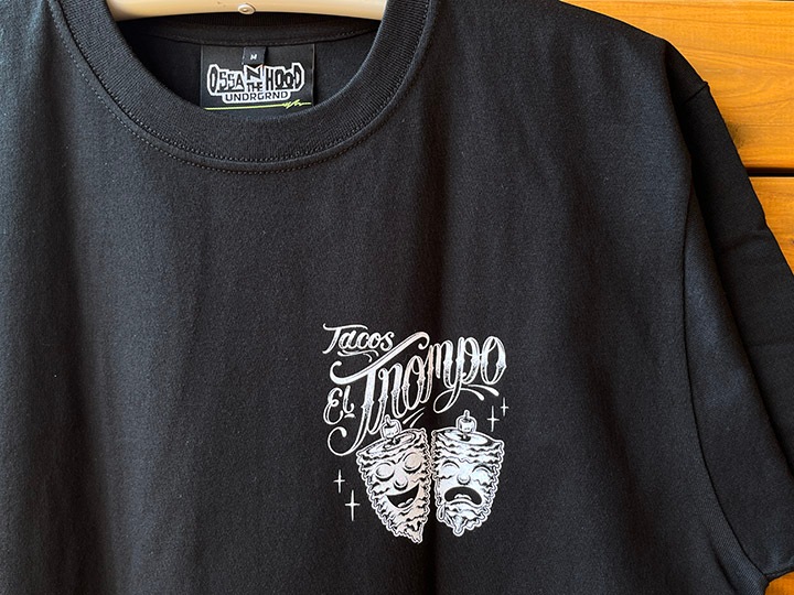 Tacos El Trompo Tshirt (trompo) / black