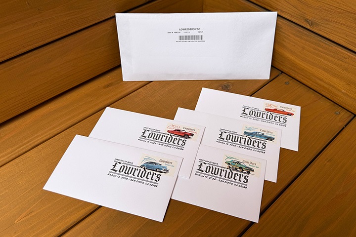USPS "LOWRIDERS" envelope
