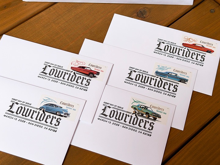 USPS "LOWRIDERS" envelope