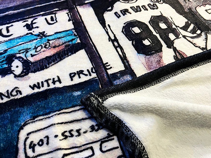 NICETY "1996" big blanket