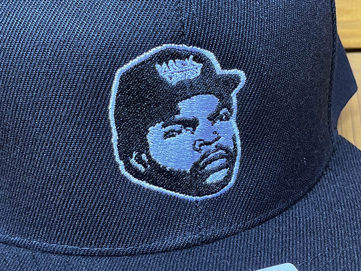 OSSANTHEHOOD snapback cap (og face) / black 