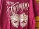 Tacos El Trompo Tshirt (trompo) / burgandy