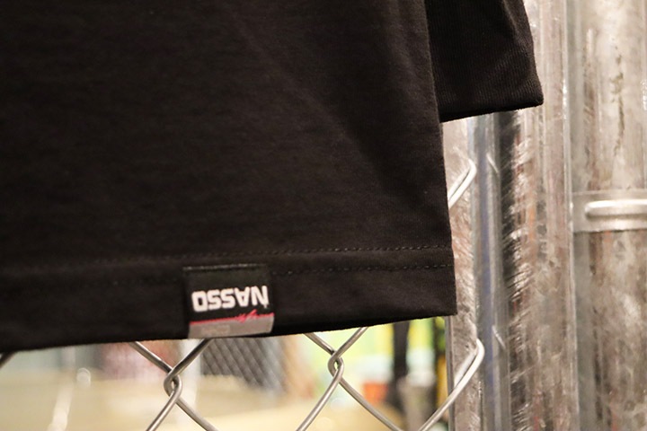 OSSANTHEHOOD longsleeve Tshirt (fosho) / black
