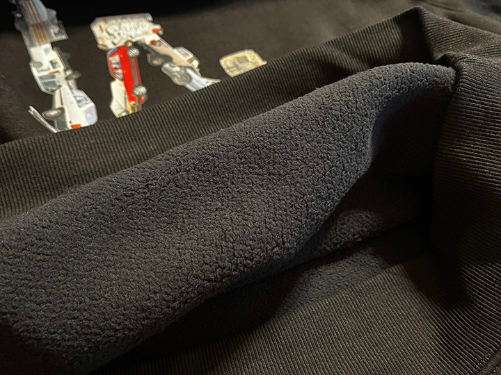 OSSANTHEHOOD 13oz pile hoodie (LA) / black