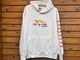 NICETY 13oz pile lined hoodie (banger) / off white