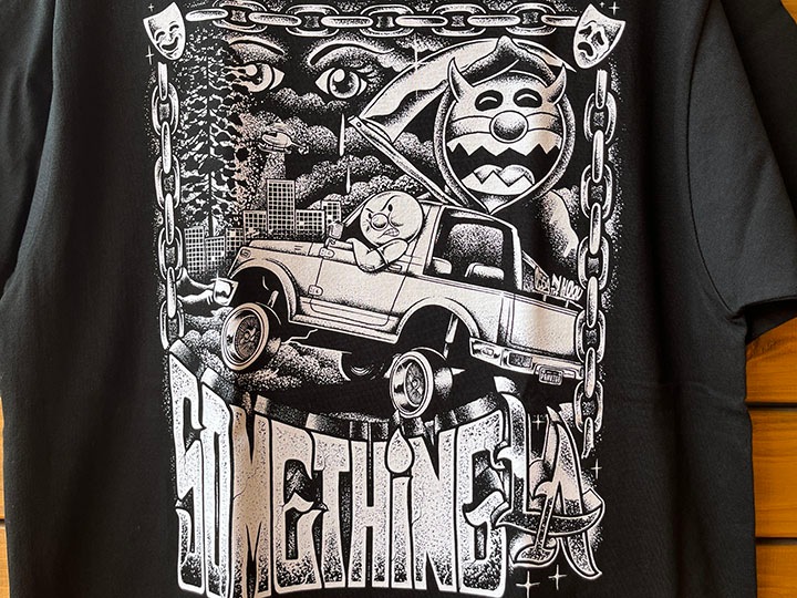 OSSANTHEHOOD Tshirt (something LA) / black