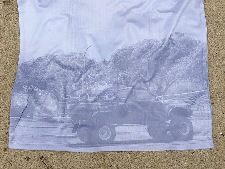 OSSANTHEHOOD ��Φξ�� dry fit Tshirt (aloha later)