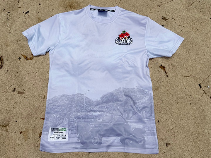 OSSANTHEHOOD ��Φξ�� dry fit Tshirt (aloha later)