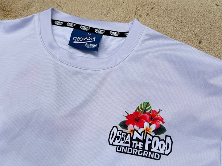 OSSANTHEHOOD ��Φξ�� dry fit Tshirt (aloha later)
