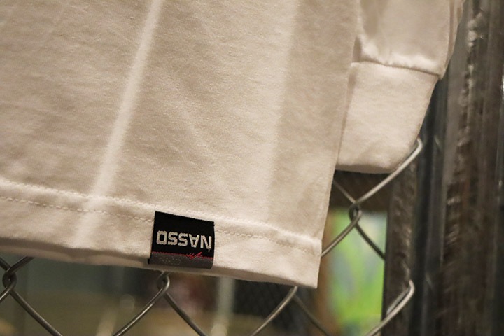 OSSANTHEHOOD longsleeve Tshirt (fosho) / white