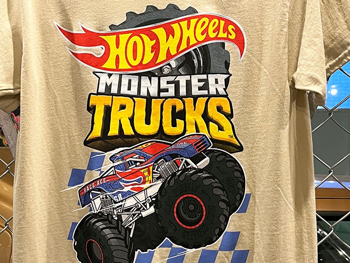 HOT WHEELS Tshirt (monster) / sand