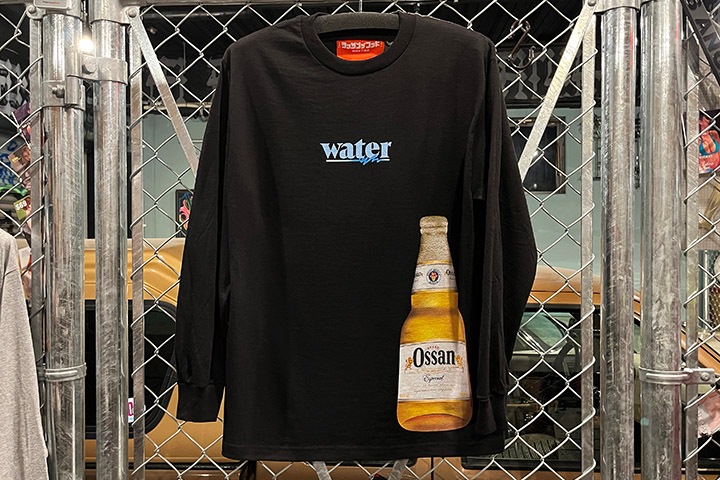 OSSANTHEHOOD longsleeve Tshirt (water) / black