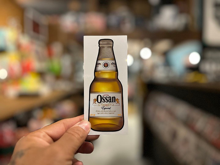 OSSANTHEHOOD vinyl sticker (water)