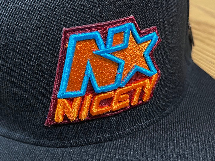 NICETY snapback cap (star) / black 1