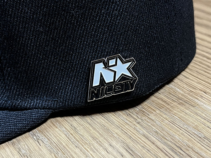 NICETY snapback cap (star) / black 1