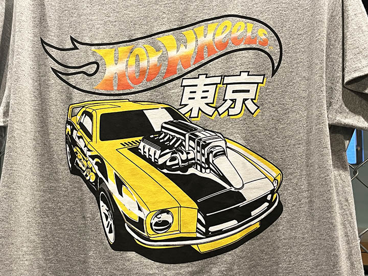 HOT WHEELS Tshirt (tokyo) / heather gray