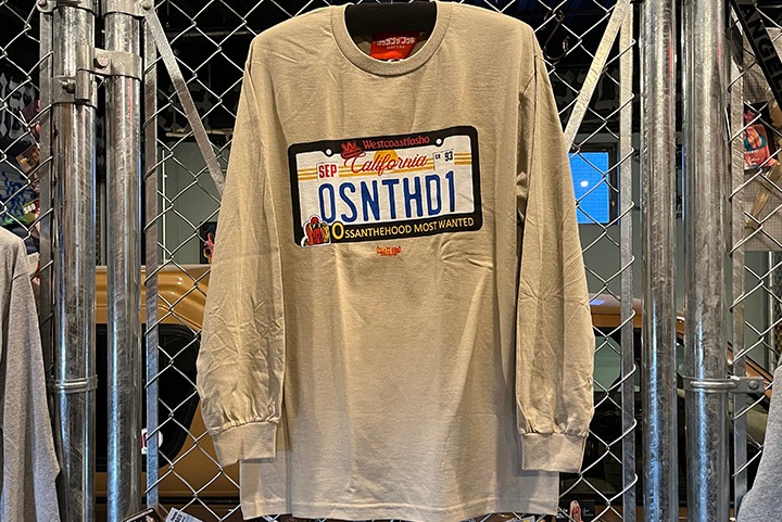 OSSANTHEHOOD longsleeve Tshirt (most wanted) / khaki