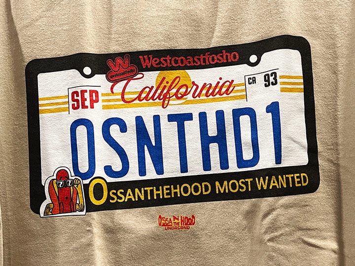 OSSANTHEHOOD longsleeve Tshirt (most wanted) / khaki
