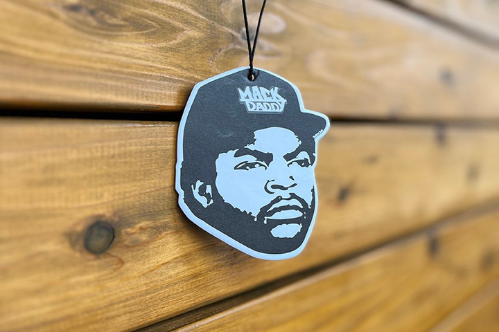 OSSANTHEHOOD air freshener (og face)