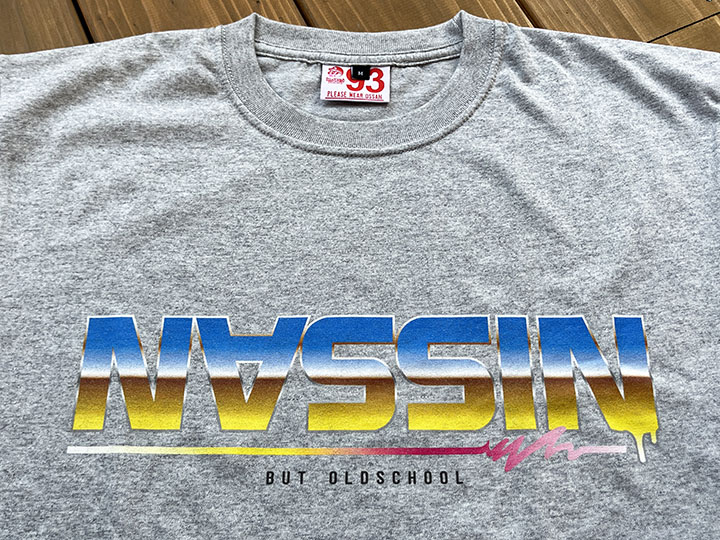 OSSANTHEHOOD 7.2oz heavyweight Tshirt (nassin) / gray