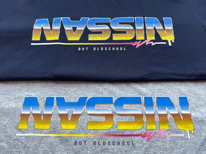 OSSANTHEHOOD 7.2oz heavyweight Tshirt (nassin) / gray