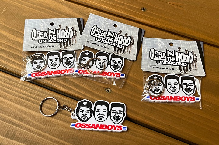 OSSANTHEHOOD pvc keychain (ossanboys) 