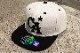 California logo snapback cap / black & white