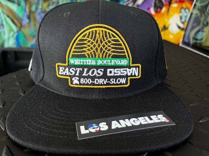 OSSANTHEHOOD snapback cap (eastlos) / black