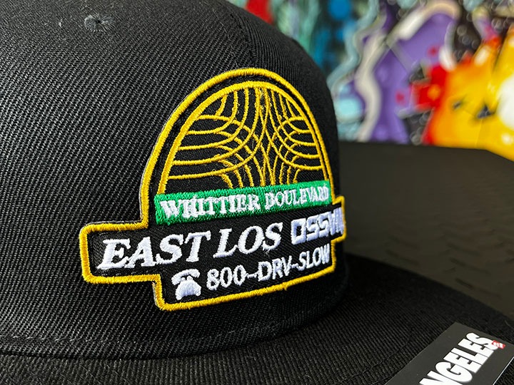 OSSANTHEHOOD snapback cap (eastlos) / black