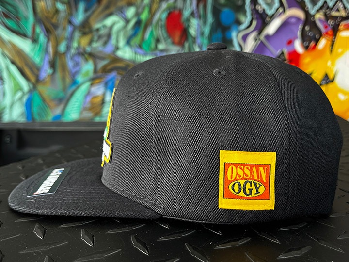 OSSANTHEHOOD snapback cap (eastlos) / black