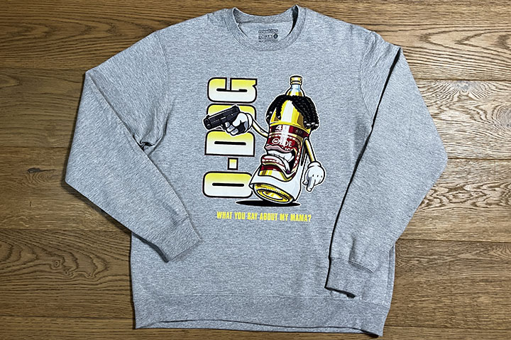RETRO KINGS 8.5oz crewneck sweat (o-dog) / gray