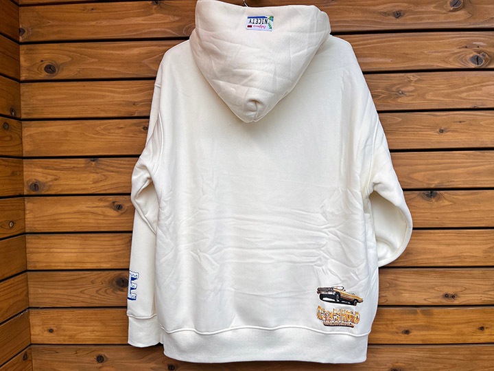 OSSANTHEHOOD 13oz pile lined hoodie (�������Υ��塼��) / off white