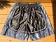 Hawaiian tribal basket shorts "XL" / black x gray