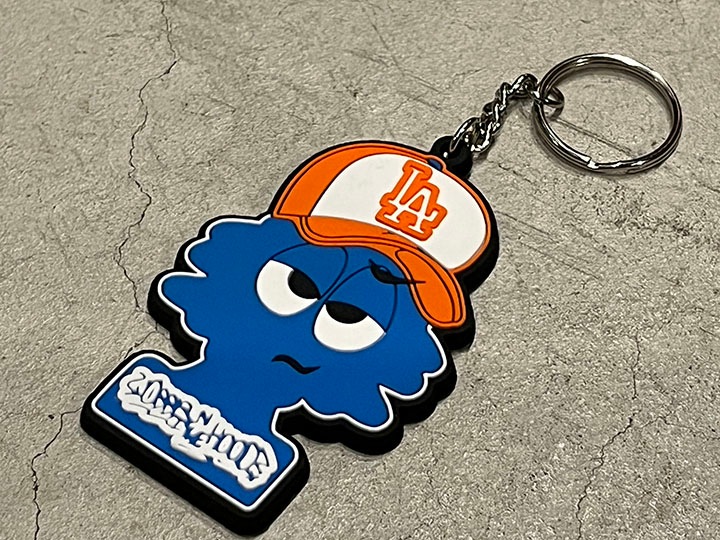 OSSANTHEHOOD pvc keychain (imbig) / blue