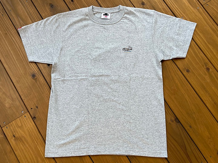 OSSANTHEHOOD 7.2oz heavyweight Tshirt (technic) / gray