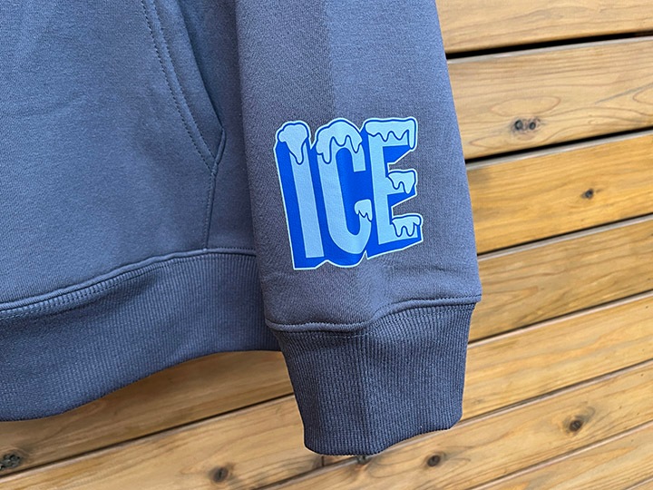 OSSANTHEHOOD 13oz pile lined hoodie (�������Υ��塼��) / stone gray