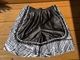 Hawaiian tribal basket shorts / black x white