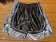 Hawaiian tribal basket shorts / black x white