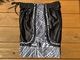 Hawaiian tribal basket shorts / black x white