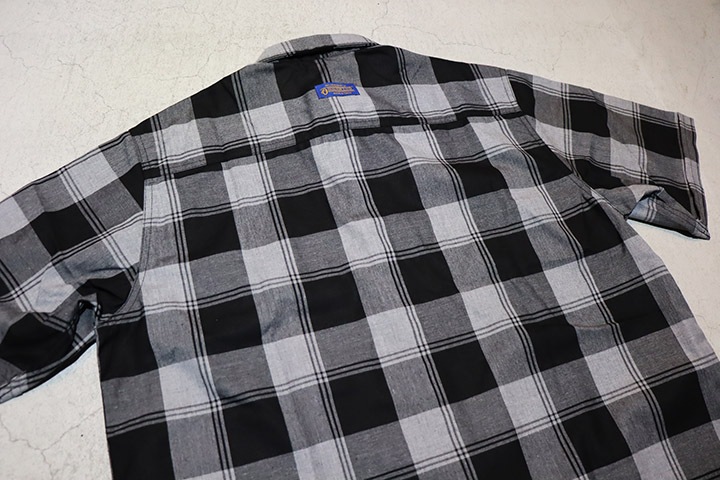 OSSANTHEHOOD check button shirt (vatos) / heather