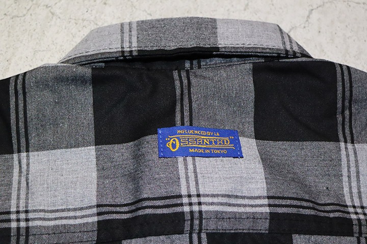 OSSANTHEHOOD check button shirt (vatos) / heather