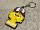 OSSANTHEHOOD pvc keychain (imbig) / yellow