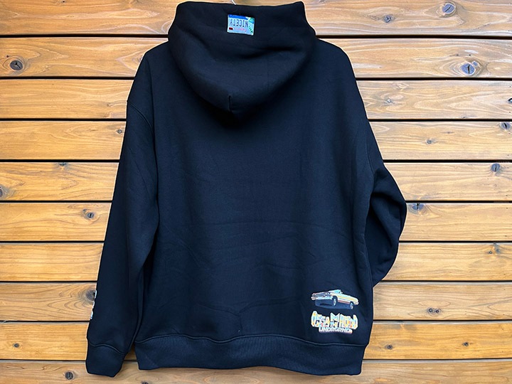 OSSANTHEHOOD 13oz pile lined hoodie (�������Υ��塼��) / black
